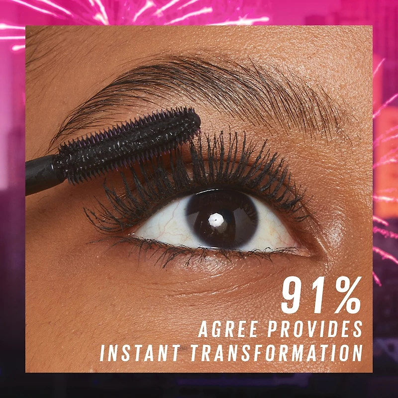 Lash Sensational Firework Mascara, Waterproof Volumize, 360 Flare Impact
