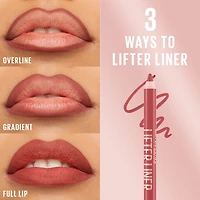 Lifter Lip Liner, Long-Lasting, Smooth Glide Application, Hyaluronic Acid