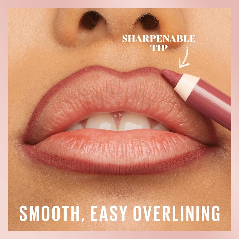 Lifter Lip Liner, Long-Lasting, Smooth Glide Application, Hyaluronic Acid