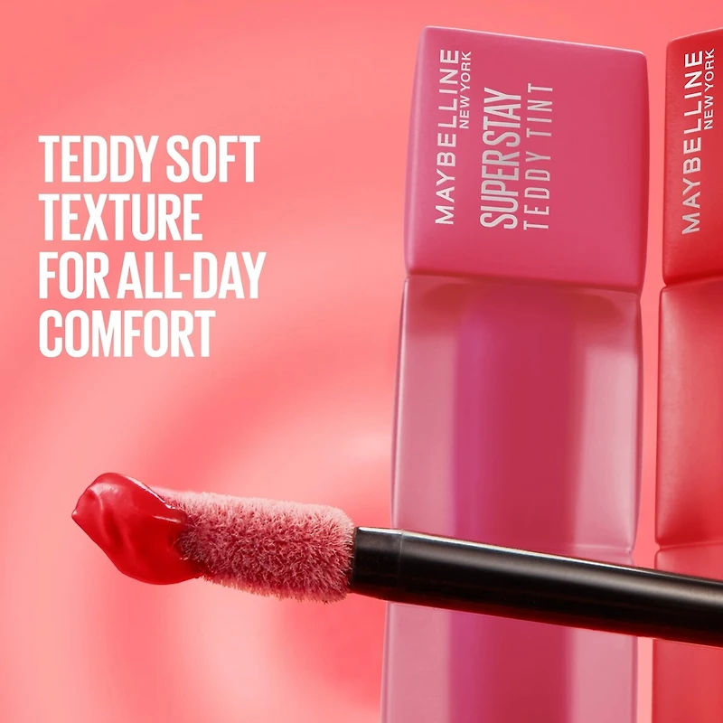 Teddy Tint Nudes Soft Lip Tint, Sheer, Blurred Matte Finish