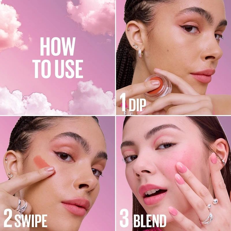 Cloudtopia Blush Matte Cheek and Lip Mousse