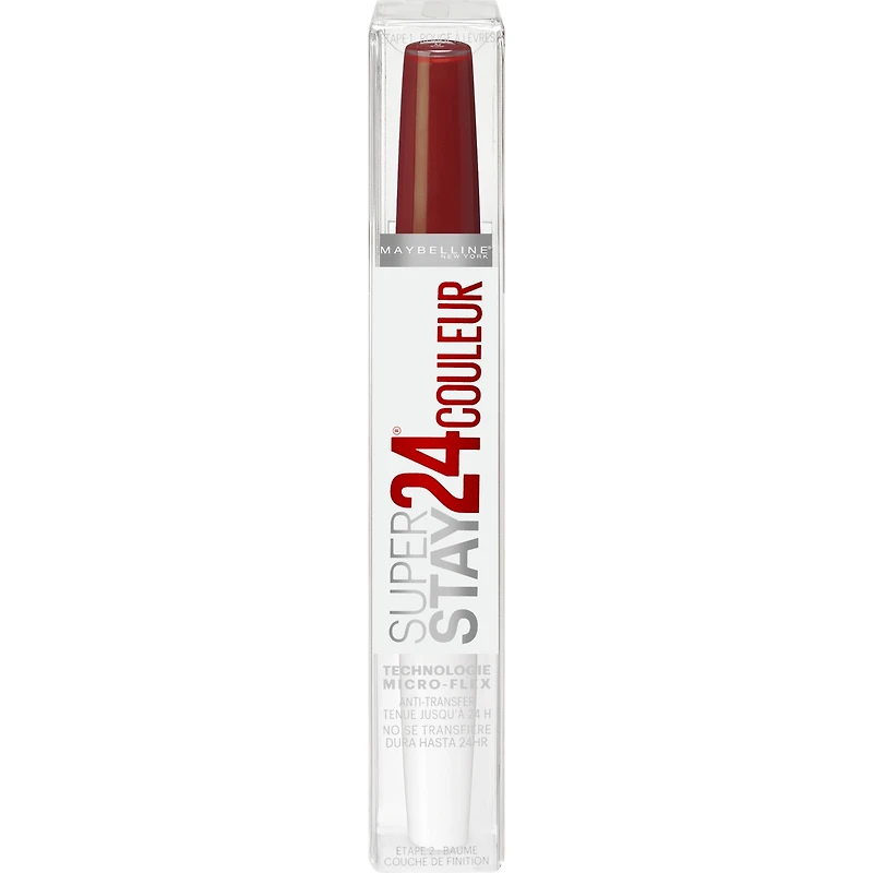 Super Stay 24 2-step Liquid Lipstick, Micro-Flex technology, Longwear Up to hours