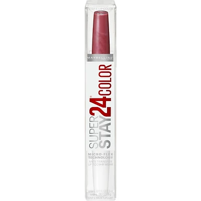 Super Stay 24 2-step Liquid Lipstick, Micro-Flex technology, Longwear Up to hours, Pigmented colour with Moisturizing Balm