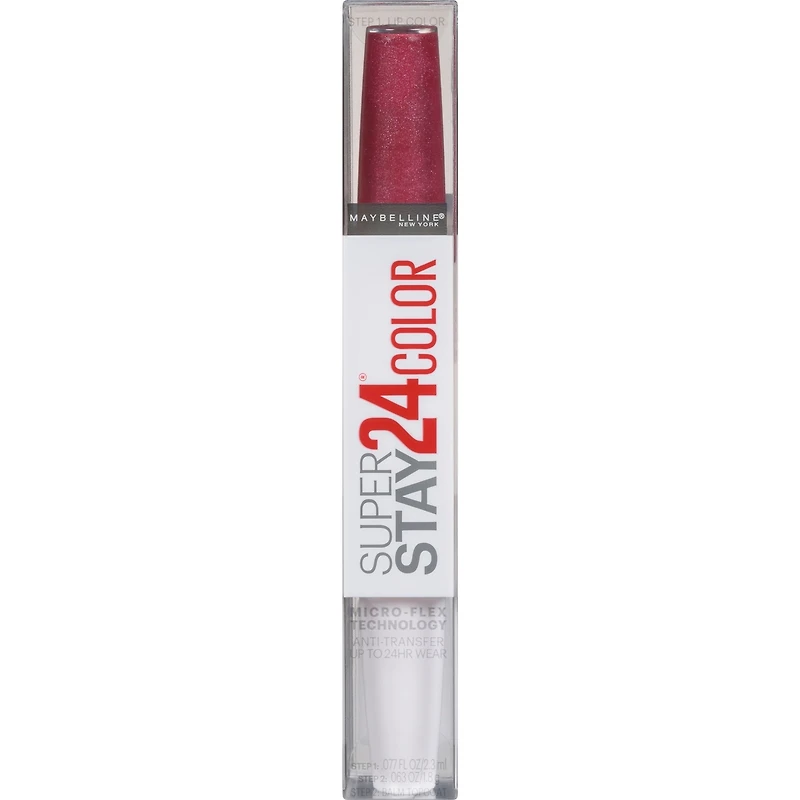 Super Stay 24 2-step Liquid Lipstick, Micro-Flex technology, Longwear Up to hours, Pigmented colour with Moisturizing Balm