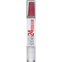 Super Stay 24 2-step Liquid Lipstick, Micro-Flex technology, Longwear Up to hours, Pigmented colour with Moisturizing Balm