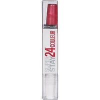 Rouge à lèvres liquide Super Stay 24 en 2 étapes Maybelline New York, Technologie microflex, Tenue longue durée jusqu’à h