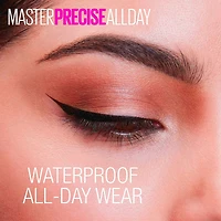 Traceur liquide Eyestudio Master Precise Maybelline New York, Hydrofuge et anti-bavures, Tenue longue durée jusqu’à 12 h, Trait précis et défini