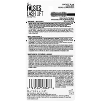 Mascara rehausse-cils lavable