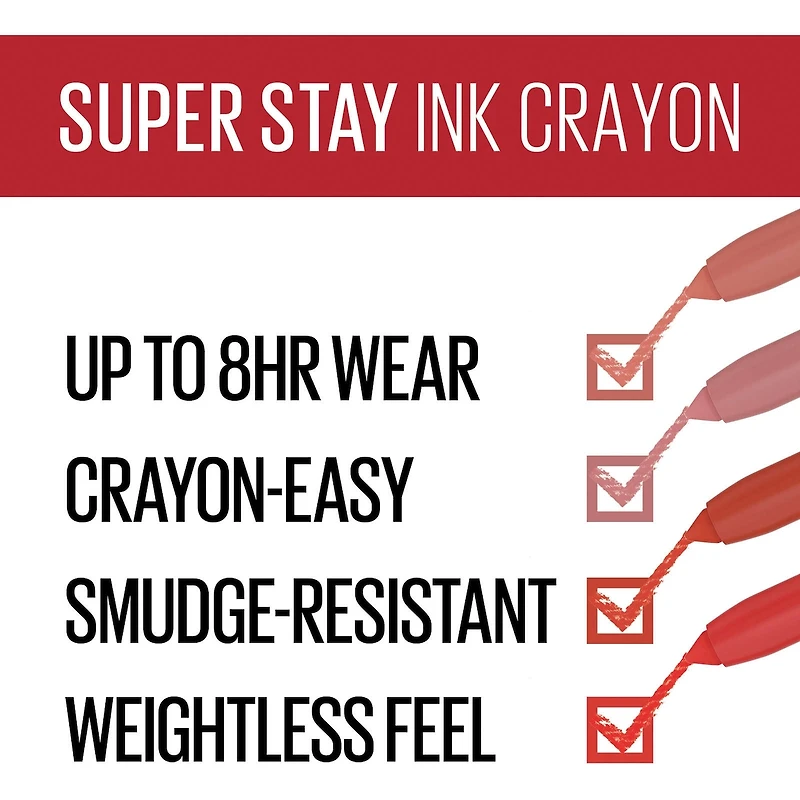 Super Stay®Ink Crayon Lipstick