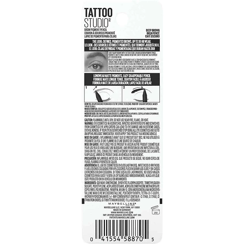 Tattoo Brow 36HR Pigment Pencil