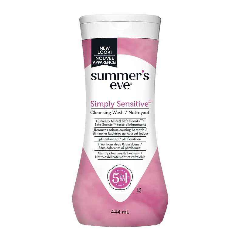 Summer's Eve 5 in 1 Simply Sensitive Cleansing Wash