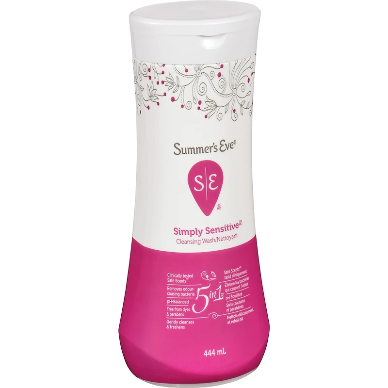 Summer's Eve 5 in 1 Simply Sensitive Cleansing Wash