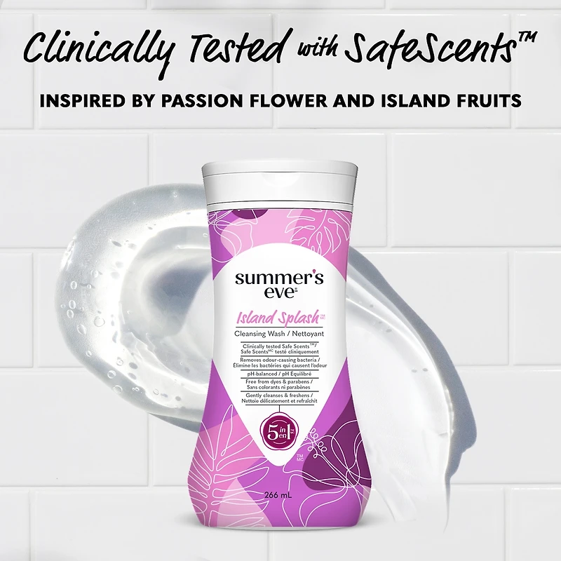 Summer's Eve 5 in 1 Island Splash Nettoyant