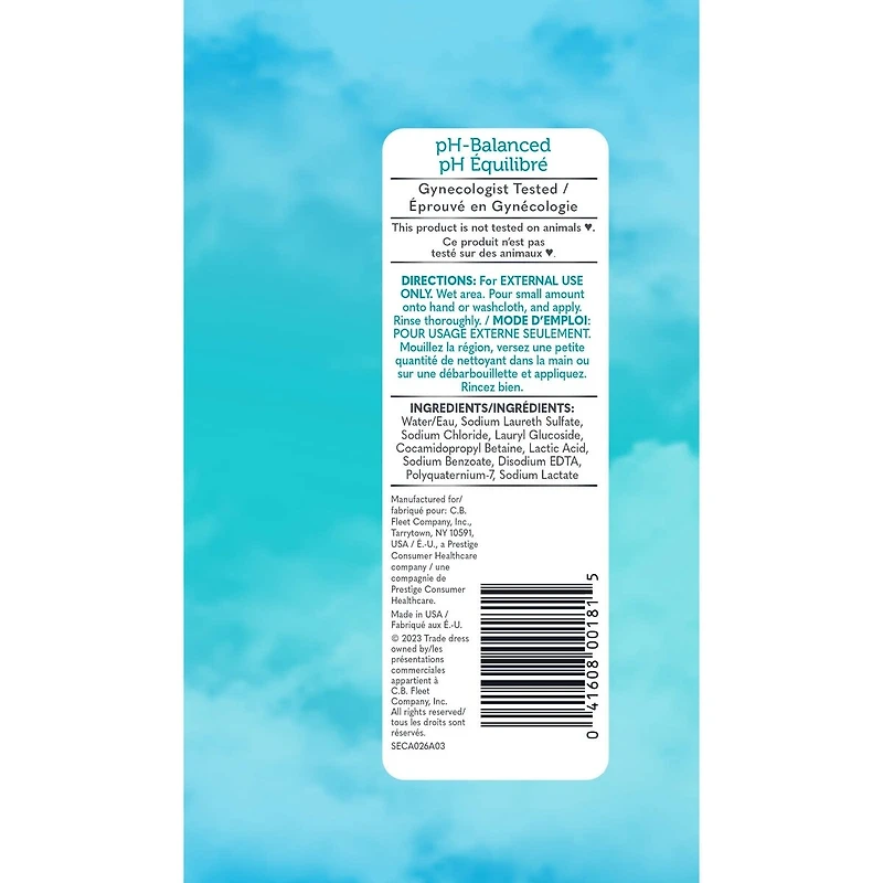 Summer's Eve 5 in 1 Cleansing Wash - Fragrance Free