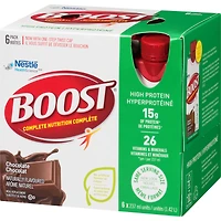 High Protein Chocolate Meal Replacement Drink, Pack of 6, 6 x 237 ml