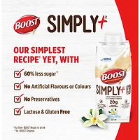 Boisson nutritive Simply+ Vanille