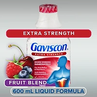 Gaviscon Extra Strength Liquid Soothing Fruit Blend