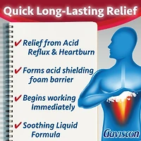 Gaviscon Extra Strength Liquid Soothing Fruit Blend