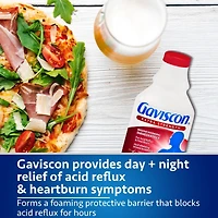 Gaviscon Extra Strength Liquid Soothing Fruit Blend