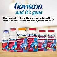 Gaviscon Extra Strength Liquid Soothing Fruit Blend