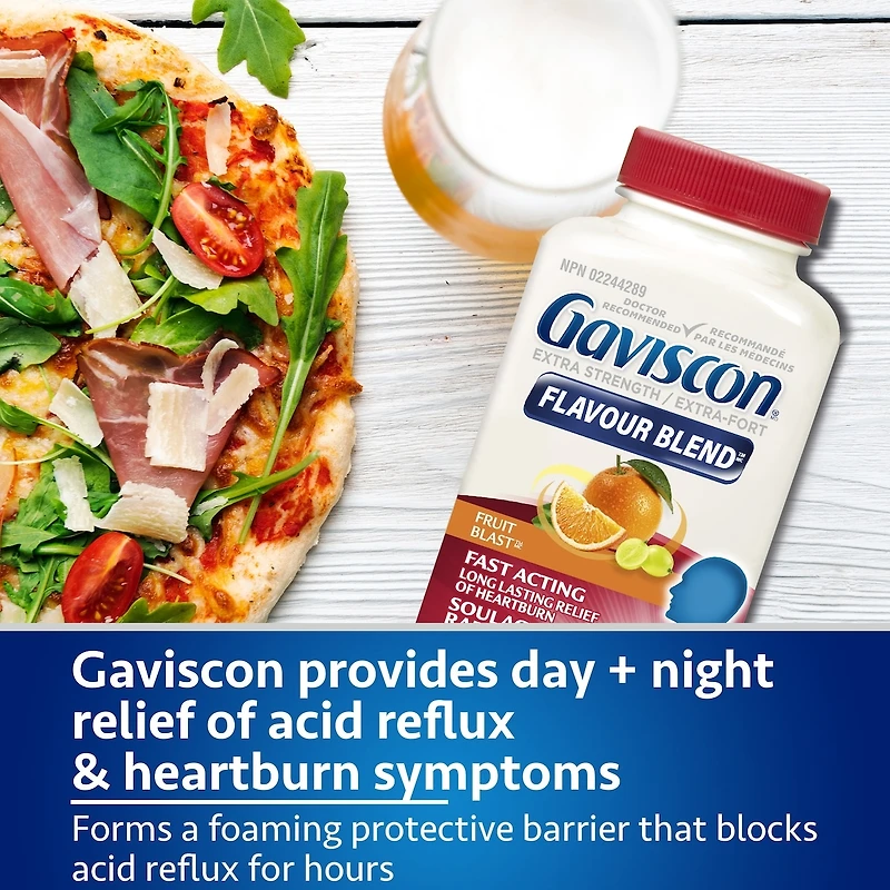 Gaviscon Extra Strength Flavour BlendTM Zesty MintTM Tablet