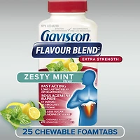 Gaviscon Extra-Fort Flavour Blend A Croquer Explosion de Fruits