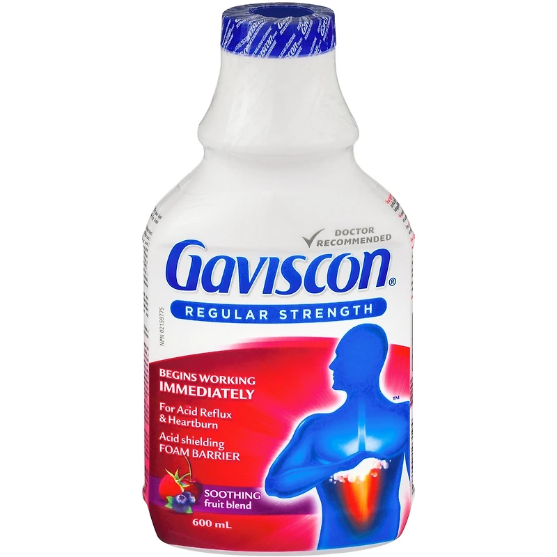 Gaviscon Ordinaire Mélange De Fruits Apaisant