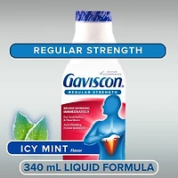 Gaviscon Regular Strength Liquid Soothing Icy Mint