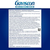 Gaviscon Regular Strength Liquid Soothing Icy Mint