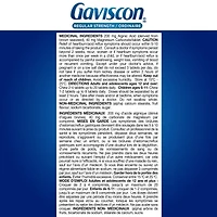 Gaviscon Regular Strength Tablet Fruit Blend