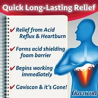 Gaviscon Max Relief Tablet Berry Blend