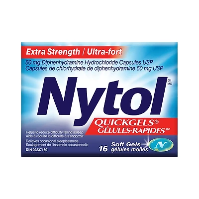 Nytol Sleep Aid QuickGels