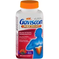 Gaviscon Maxi Soulagement Foamtabs À Croquer Mélange De Baies