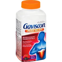 Gaviscon Maxi Soulagement Foamtabs À Croquer Mélange De Baies