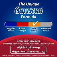 Gaviscon Maxi Soulagement Foamtabs À Croquer Mélange De Baies