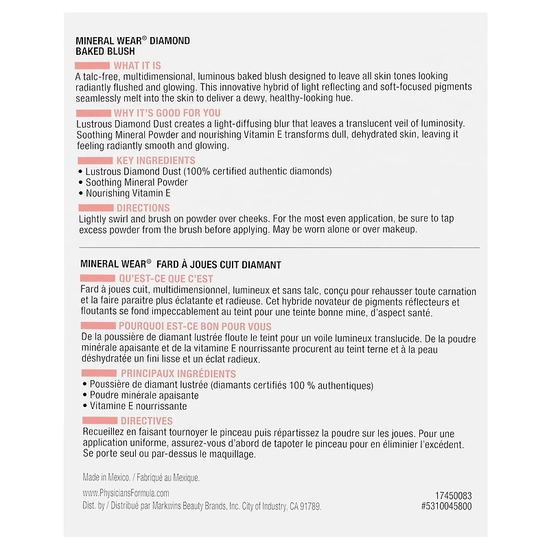 Mineral Wear® Diamond Baked Blush