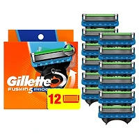 Cartouches de rechange de rasoir Gillette Fusion5 ProGlide pour hommes, cartouches de rasoir pour manche de rasoir Flex-pivot, cartouches à 5 lames de rasoir
