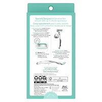 Venus Extra Smooth Sensitive Women's Razor with Reusable Razor Handle, 2 Razor Blade Refills and Shower Holder