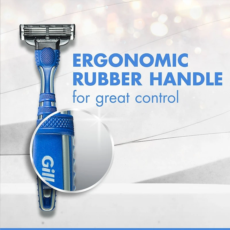 Gillette Mach3 Men’s Disposable Razors - 3 Pack