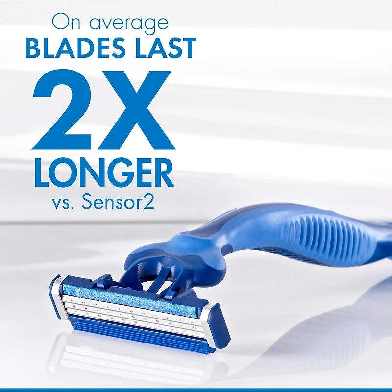 Gillette Sensor3 Men's Disposable Razor - 4 Pack