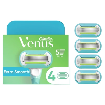 Lames de rasoir Gillette Venus Extra Doux pour femmes, 4 cartouches