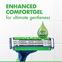 Gillette Sensor3 Sensitive Men's Disposable Razor - 4 Pack