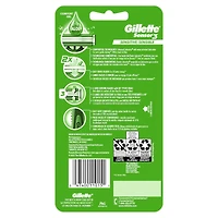 Gillette Sensor3 Sensitive Men's Disposable Razor - 4 Pack