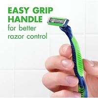 Rasoirs jetables pour hommes Gillette Sensor3 Sensible, paquet de 4
