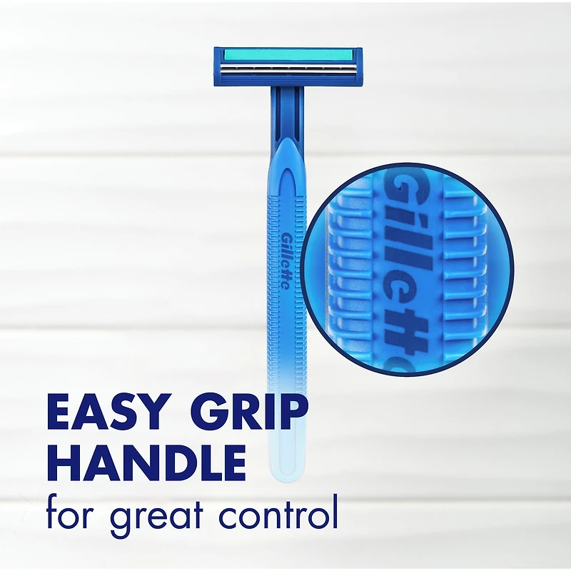 Gillette Sensor2 Plus Men’s Disposable Razors - 10 Pack