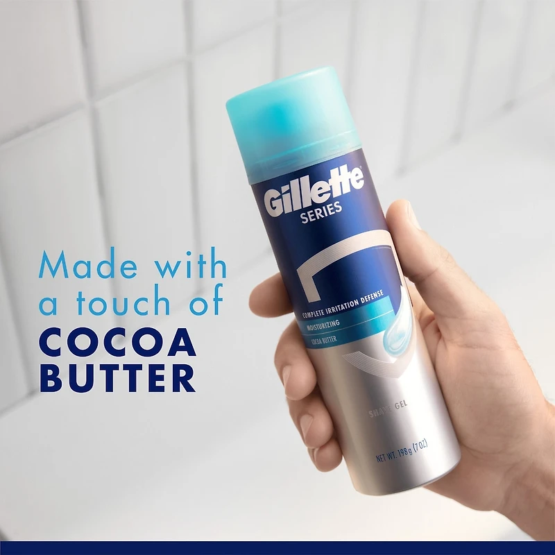 Gillette Series Moisturizing Shave Gel,198 g
