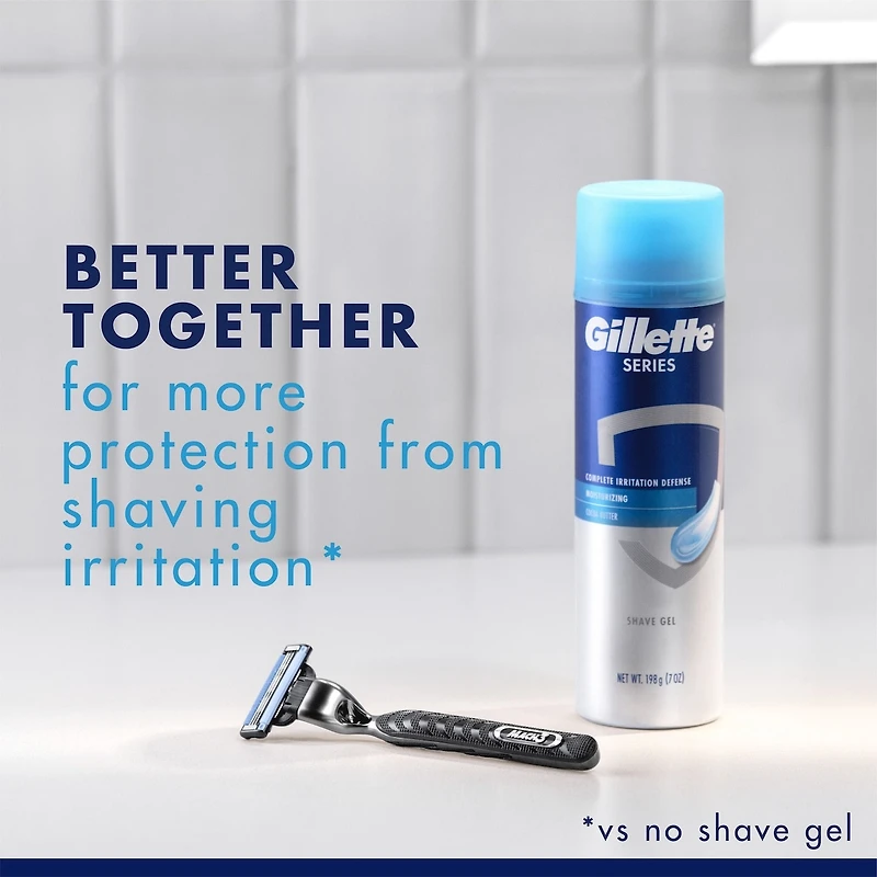 Gillette Series Moisturizing Shave Gel,198 g