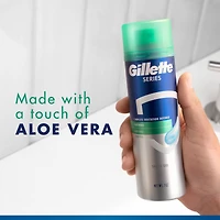 Gillette Series Soothing Shave Gel for men with Aloe Vera, 2.5oz