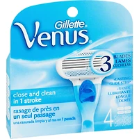 Gillette Venus Women's Razor Blades, 4 Refills
