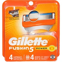Cartouches de rechange de rasoir Gillette Fusion5 Power pour hommes, cartouches de rasoir, bande lubrifiante, lame de précision